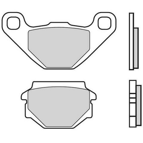 Brembo Brake Pads Carbon Ceramic Scooter rear