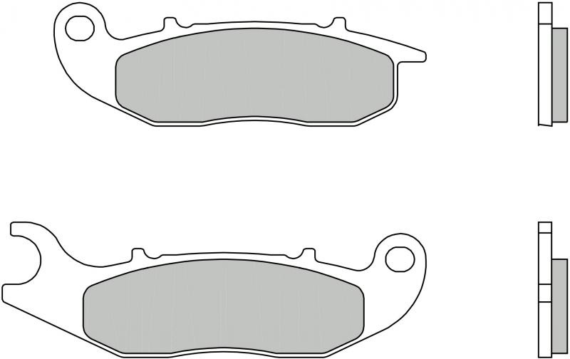 Brembo Brake Pads Sintered Racing Road front