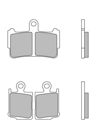 Brembo Brake Pads Sintered Road front