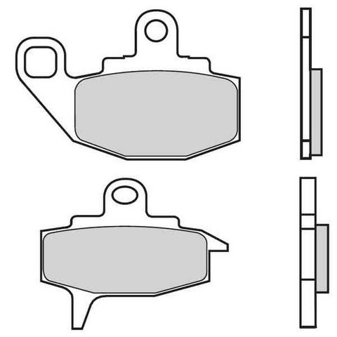 Brembo Brake Pads Carbon Ceramic Off front