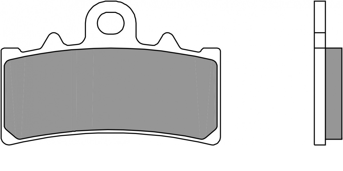 Brembo Brake Pads Sintered Racing Road front