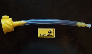 Scottoiler Filling / priming tube for oil refill