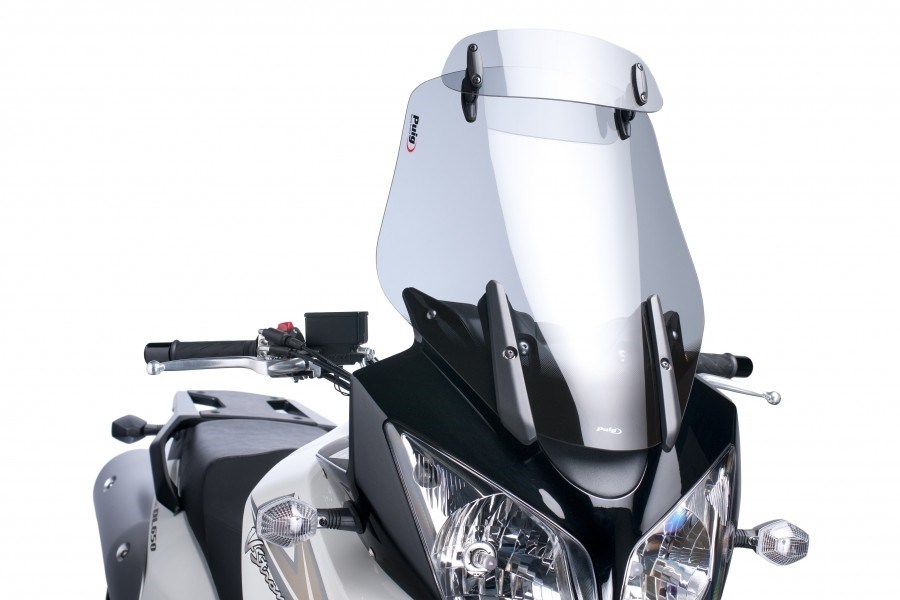 Puig Touring Windshield With Design Window Suzuki DL 650 V-Strom 2004-2011