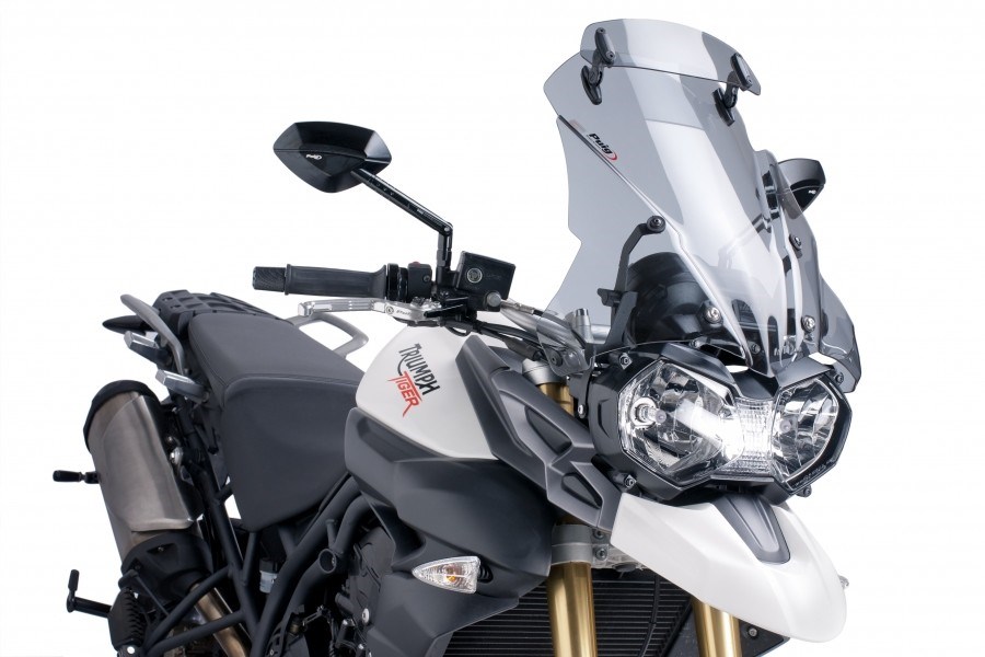 Puig Touring Windshield With Window Triumph Tiger 800 / XC / XR 2011-2017