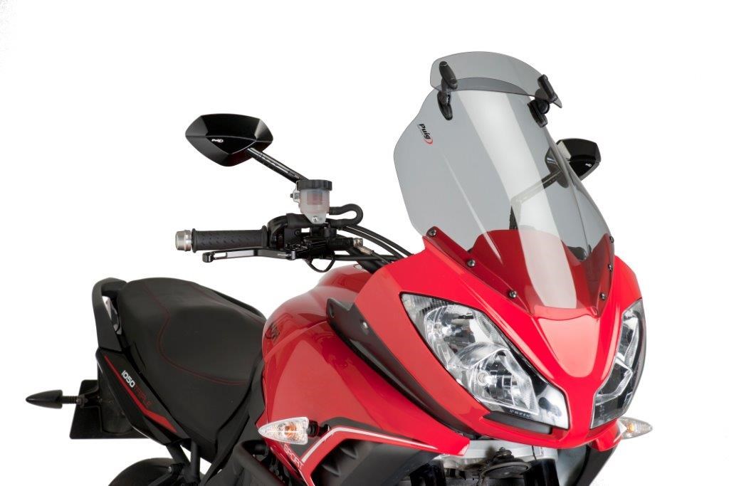 Puig Touring Windshield With Top Window Triumph Tiger 1050 / Tiger 1050 Sport