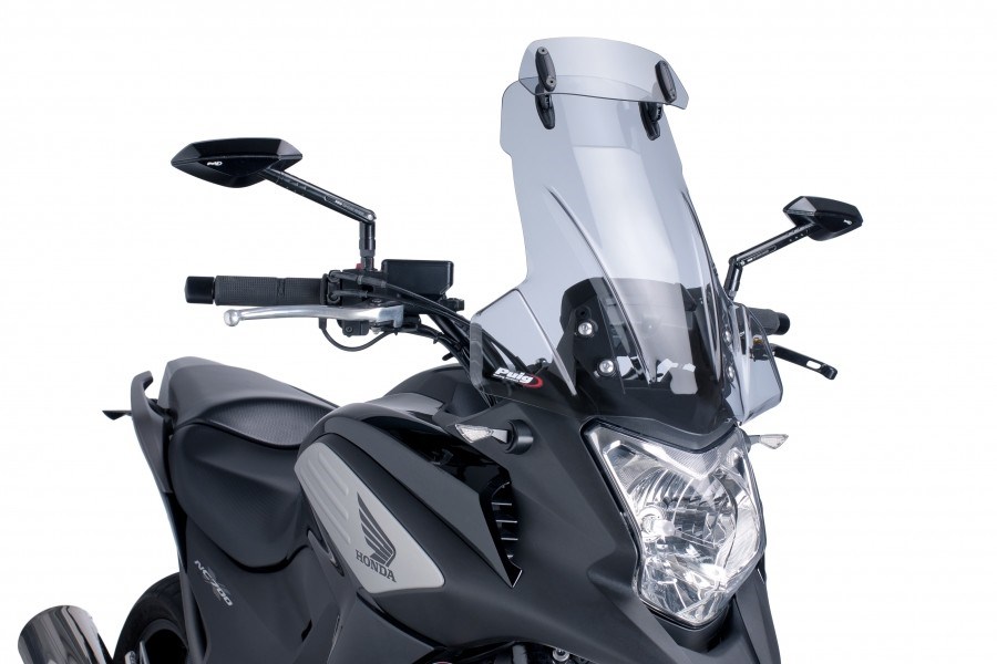 Puig Touring Windshield With Design Window Honda NC 700 S / NC 750 S
