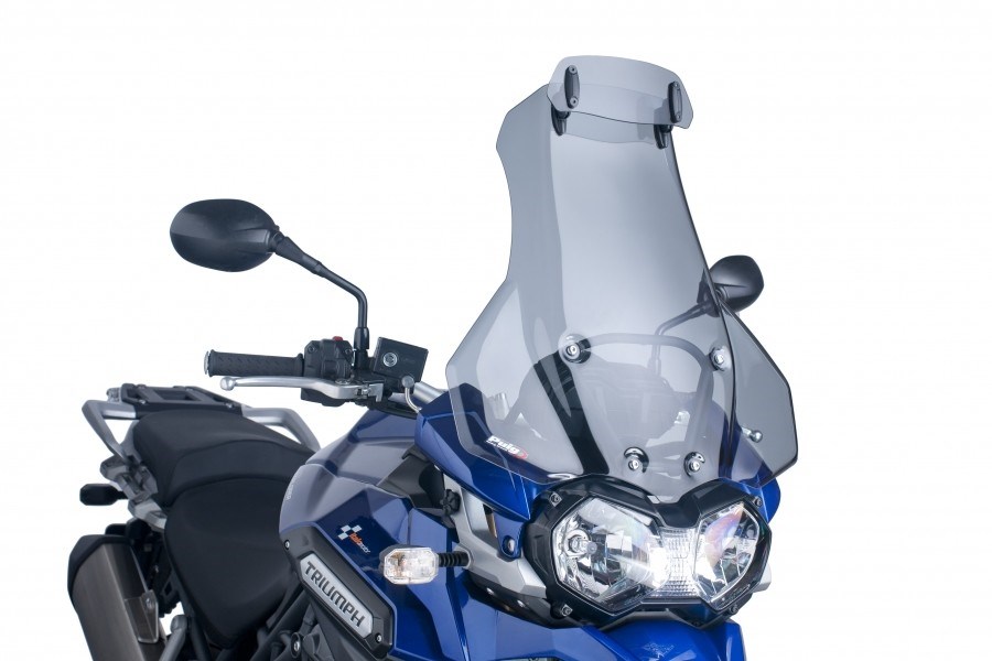 Puig Touring Windshield With Design Window Triumph Tiger 1200 Explorer / XC