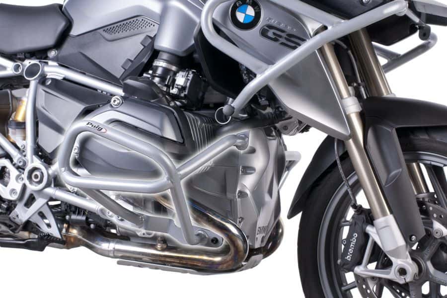 Puig Crash Bar Silver Under BMW R 1200 GS 2014-2016
