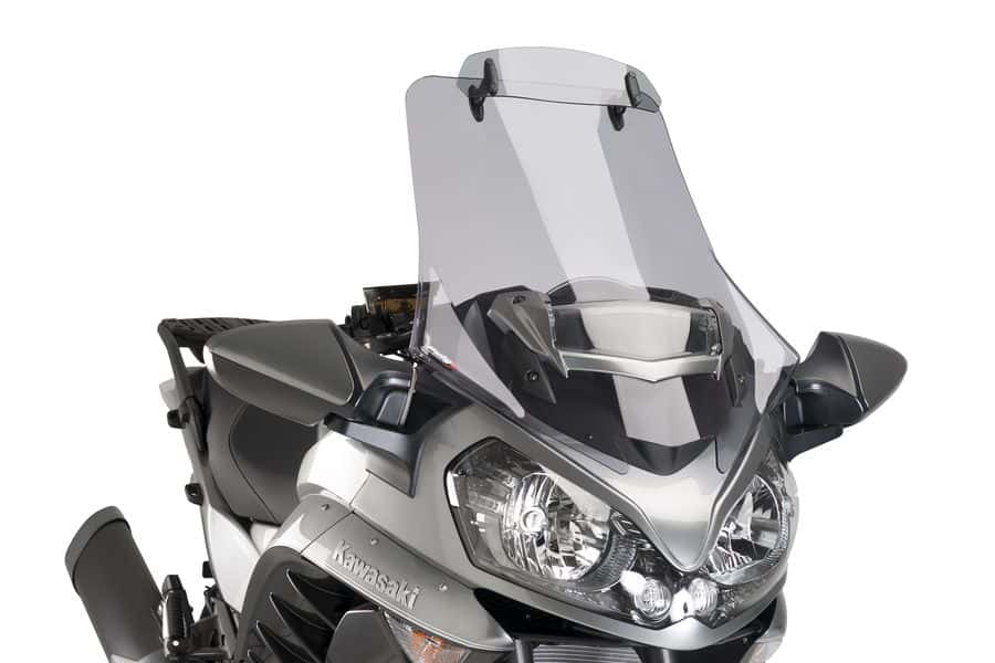 Puig Touring Windshield With Design Window Kawasaki GTR 1400 2015-2017