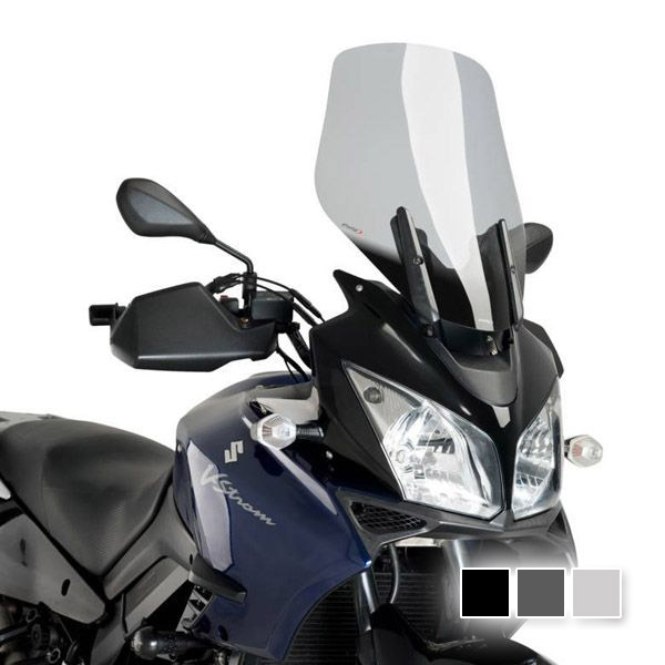 Puig Touring Windshield Suzuki DL 650 V-Strom / DL 1000 V-Strom / Kawasaki KLV 1000