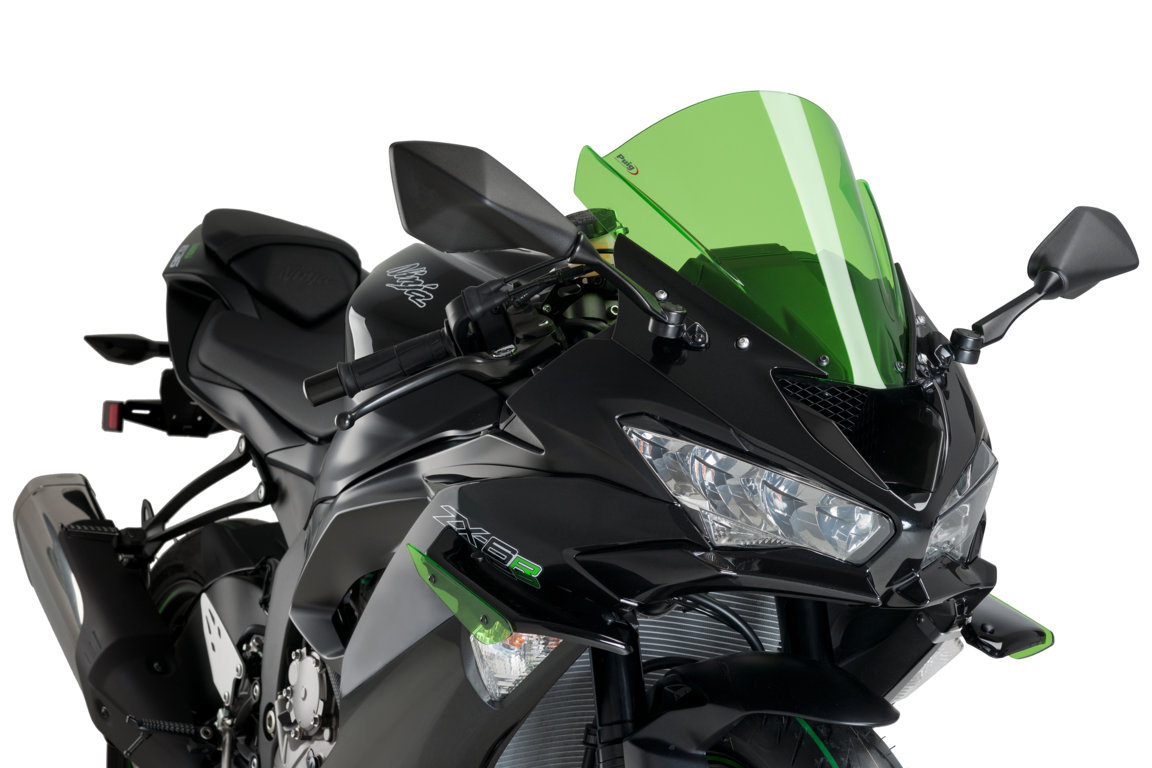 Puig Downforce Spoilers for Kawasaki ZX6-R from 2019