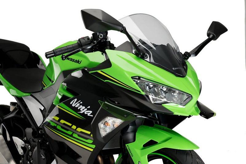 Puig Downforce Spoilers for Kawasaki Ninja 400 2018 - 2021