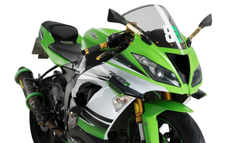 Puig Downforce Spoilers for Kawasaki ZX6-R 2009 -2018