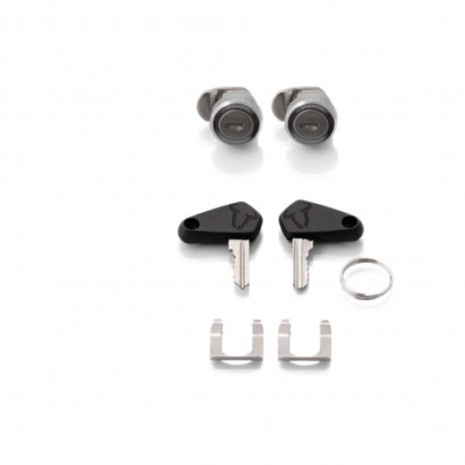 SW-Motech Lock Set for Trax Adventure Top Box / Side Case 2 Cylinders / 2 Keys