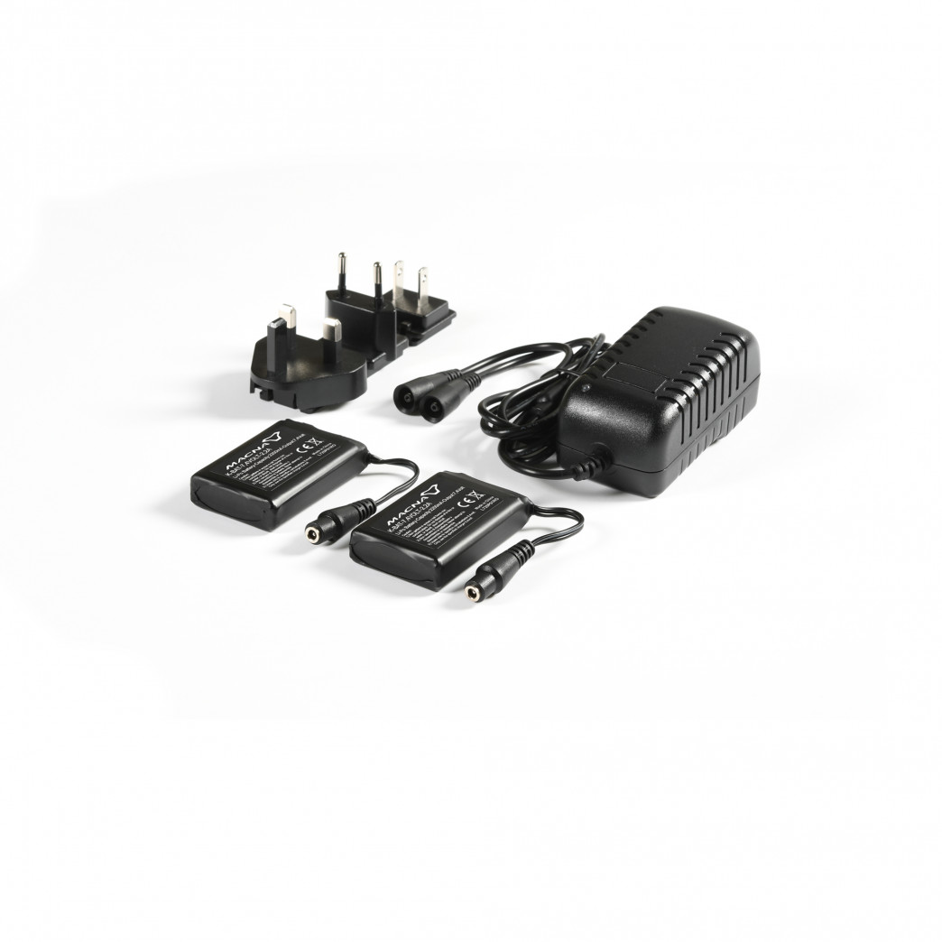 Macna Battery + Charger 7.4V,2,2A For Heated Gloves and Socks