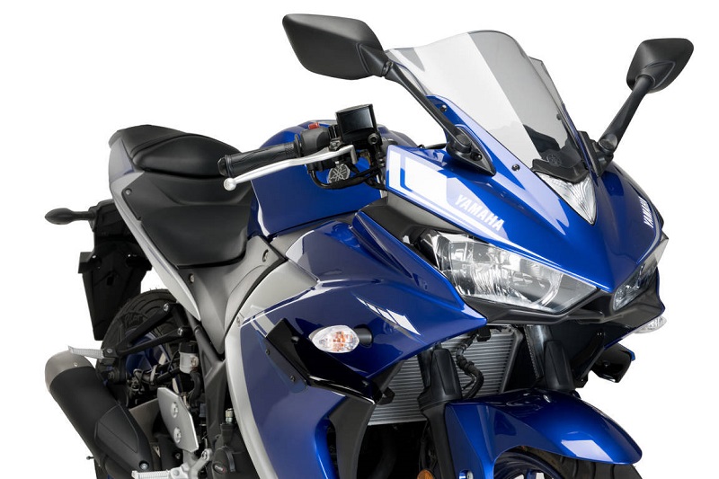 Puig Downforce Spoilers for Yamaha R3 2015-2018