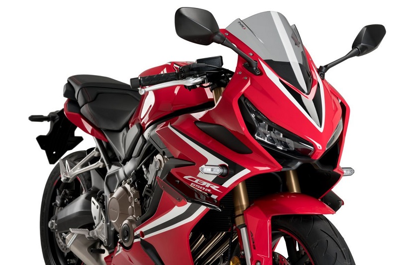 Puig Downforce Spoilers Front for Honda CBR 650 R from 2019