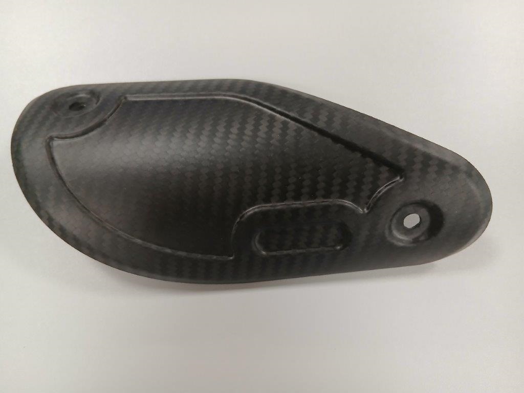 ARROW Carbon heat protection for the Works muffler
