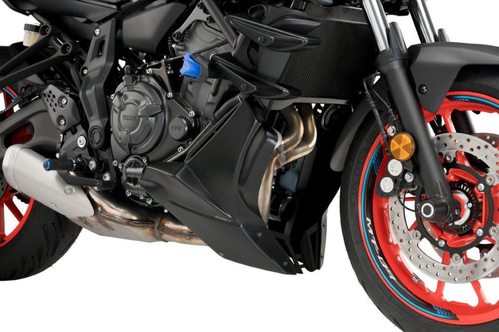Puig Motor Spoiler Yamaha MT 07 From 2021 Matt Black