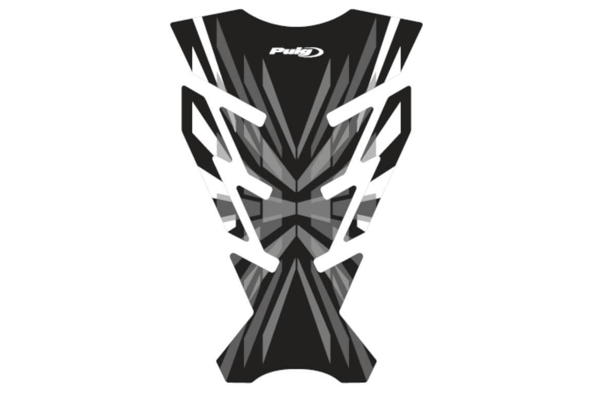 Puig Motorcycle Tank Pad Challenge Gray