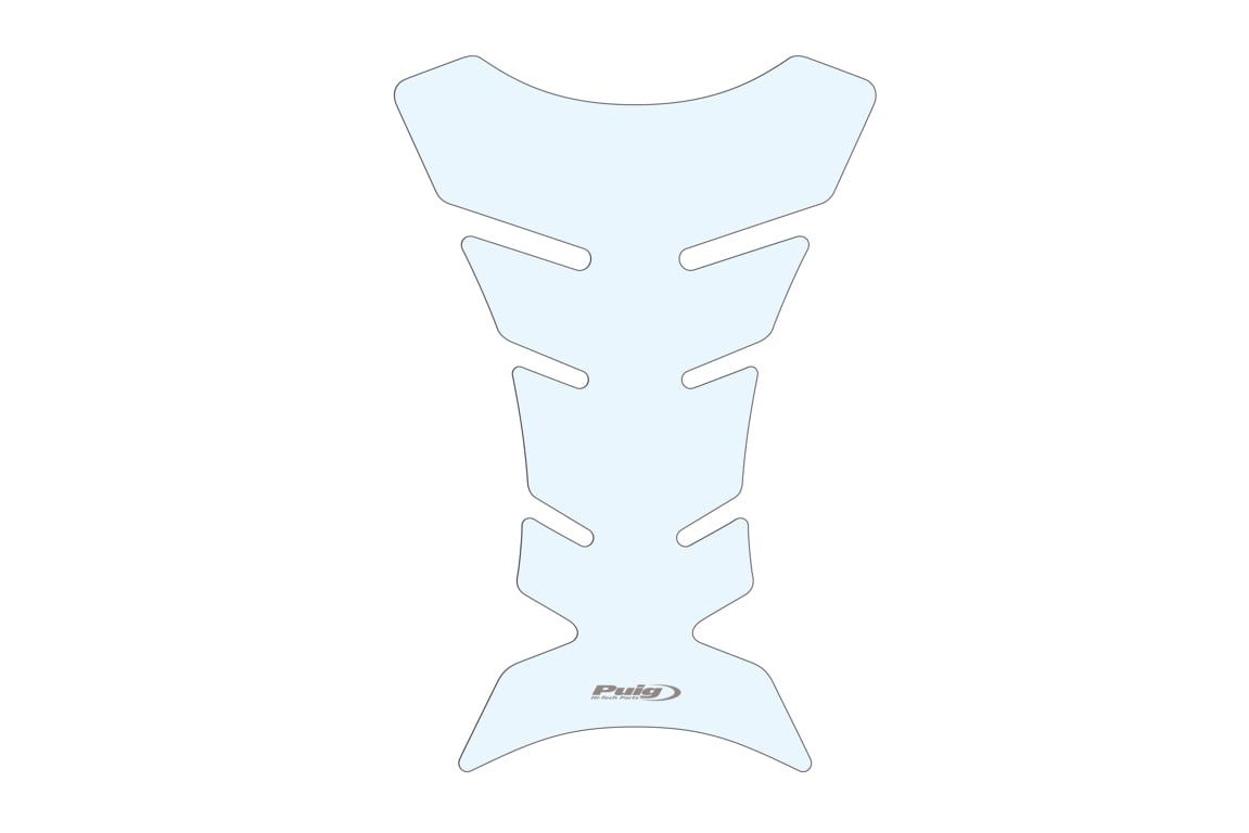 Puig Motorcycle Tank Pad Performance Clear
