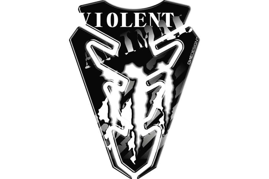 Puig Motorcycle Tank Pad Violent Black
