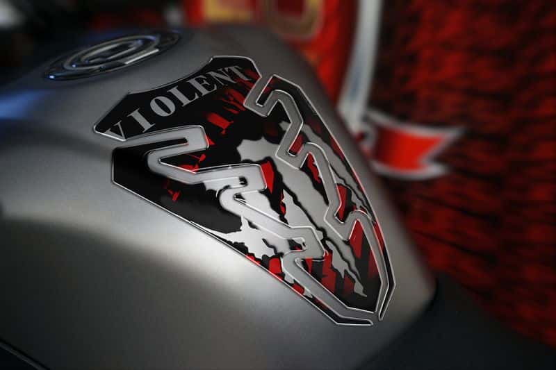 Puig Motorcycle Tank Pad Violent Red