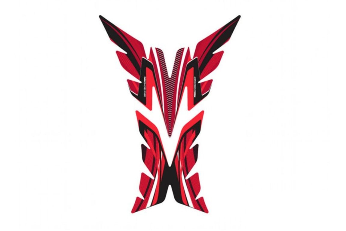 Puig Motorcycle Tank Pad Radikal Red