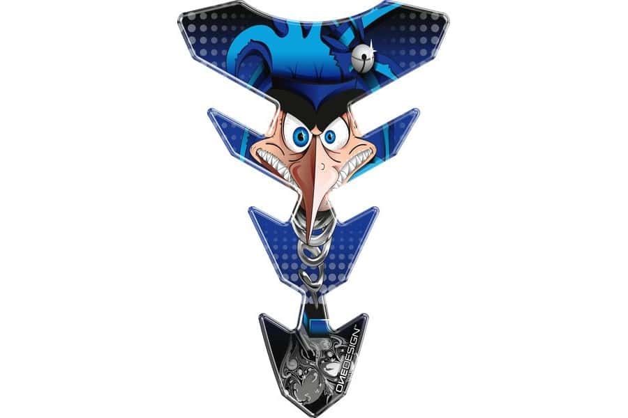Puig Motorcycle Tank Pad Joker Blue