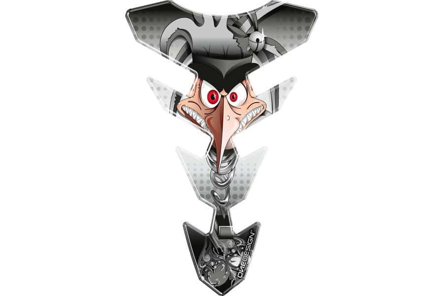 Puig Motorcycle Tank Pad Joker Gray