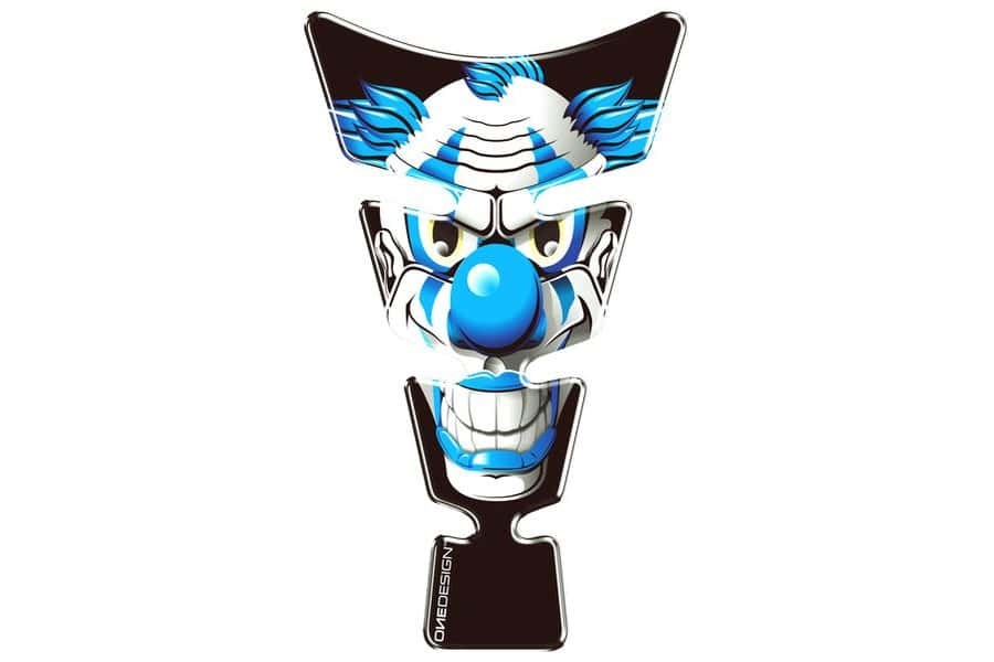 Puig Motorcycle Tank Pad Clown Blue