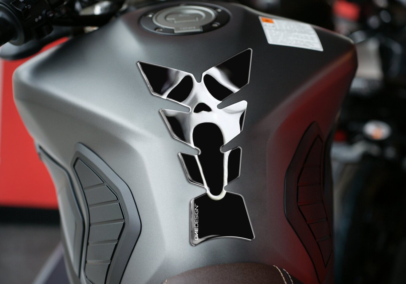 Puig Motorcycle Tank Pad Scream Black