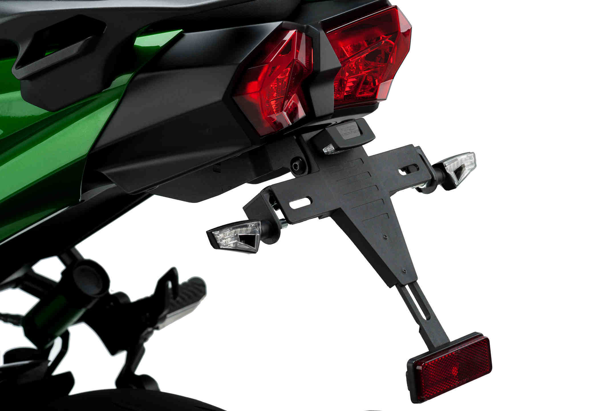 Puig License Plate Holder Kawasaki Ninja H2 SX 2018-2021