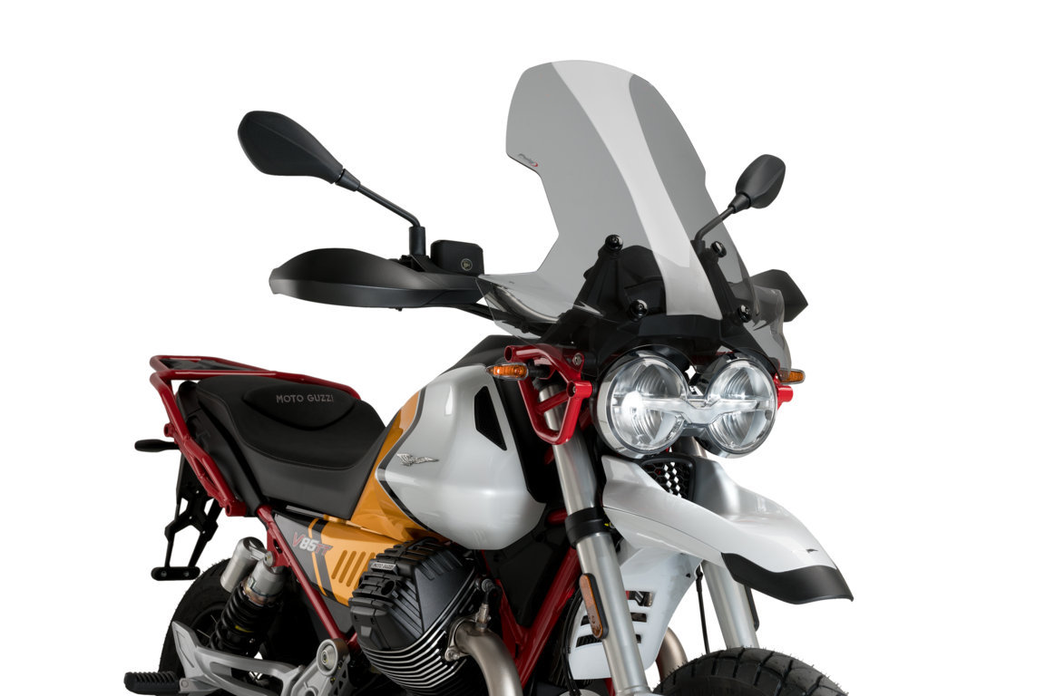 Puig Touring Windshield Moto Guzii V 85 TT / Travel From 2019