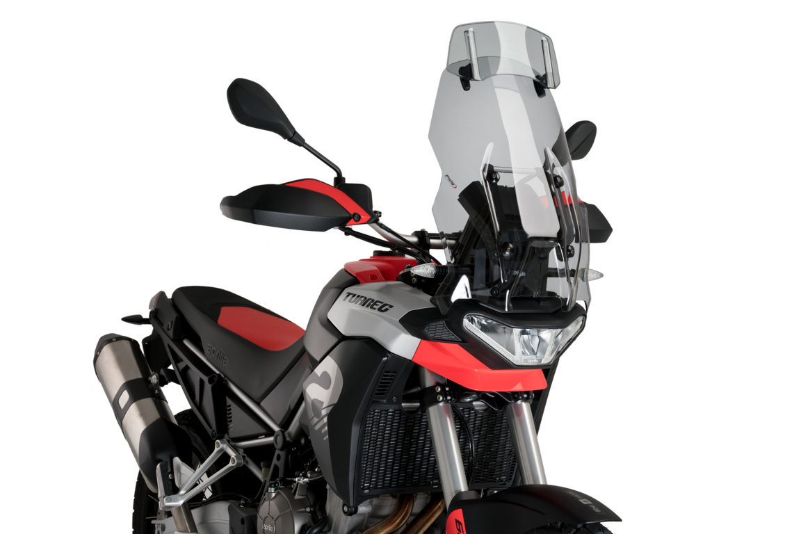 Puig Touring Windshield With Attached Window Aprilia Tuareg 660 From 2022