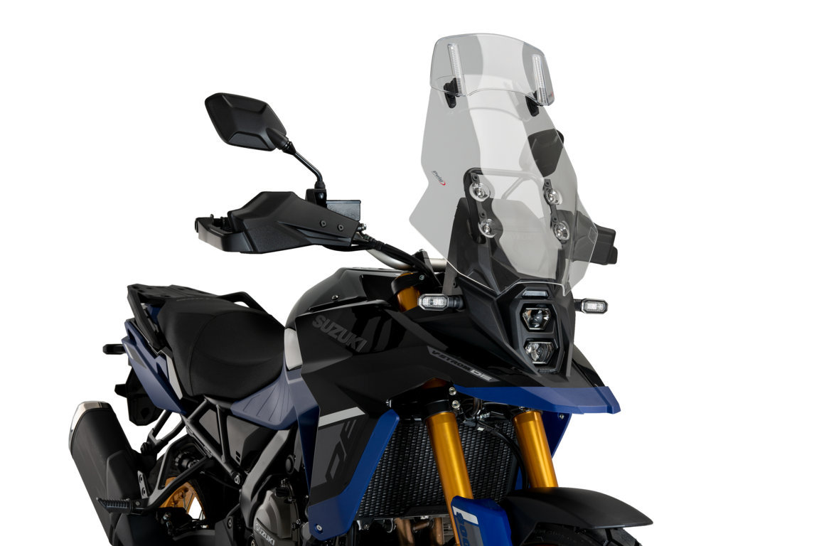 Puig Touring Windshield With Attached Window Suzuki DL 800 V-Strom DE From 2023