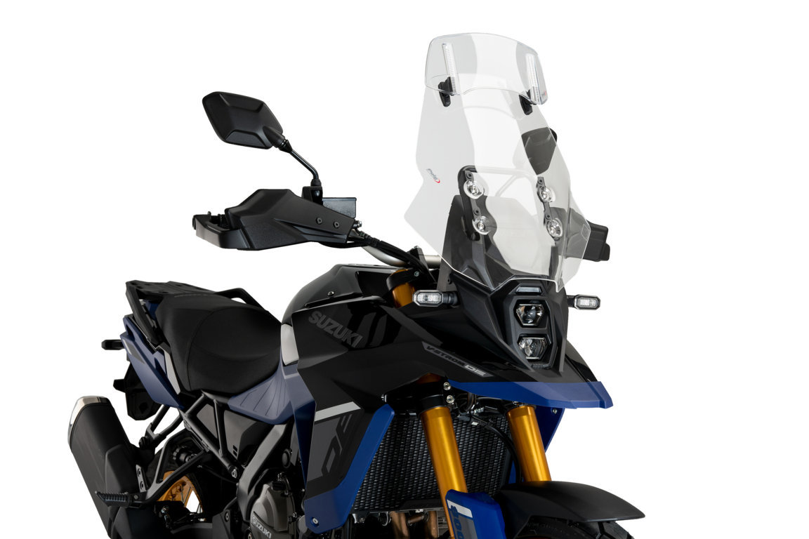 Puig Touring Windshield Clear With Deliberate Window Suzuki DL 800 V-Strom DE From 2023