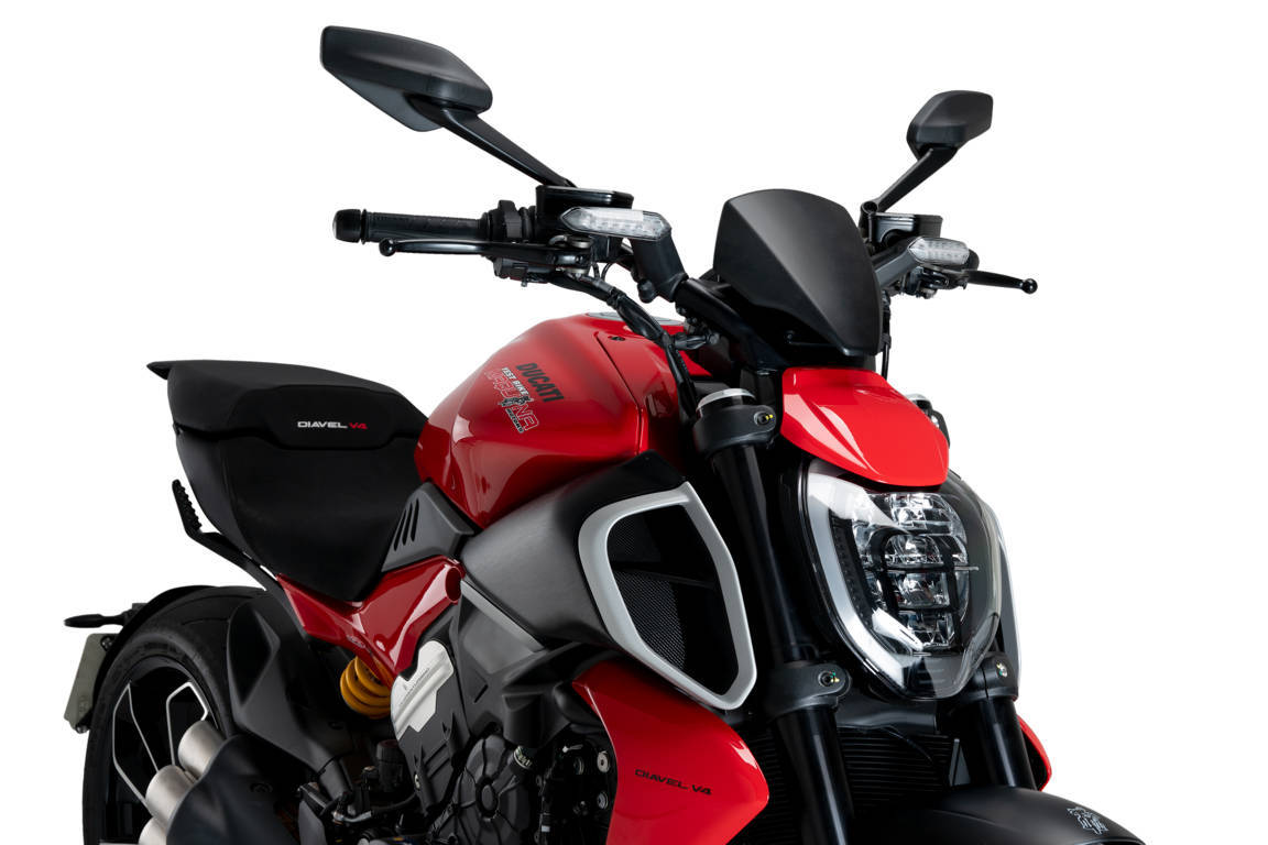 Puig New Generation Sport Plus Windshield Ducati Diavel V4 From 2023