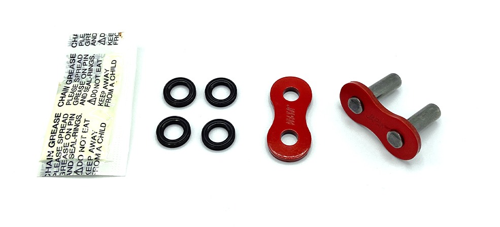 Chain rivet lock for EK 525 MVXZ-2 Red