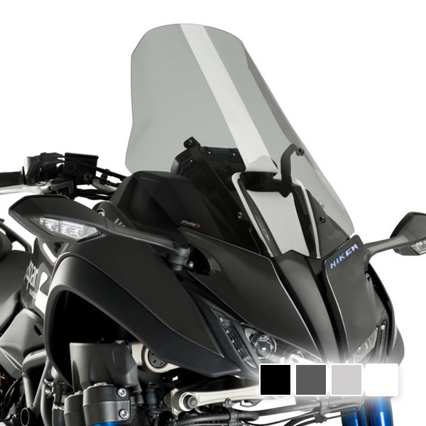 Puig Touring Windshield Yamaha Niken / Niken GT From 2018