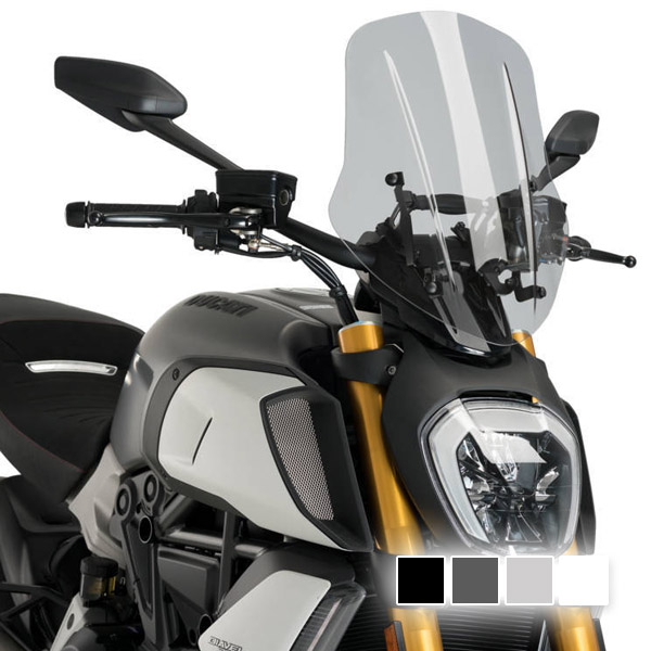 Puig New Generation Touring Windshield Ducati Diavel 1260 / S From 2019