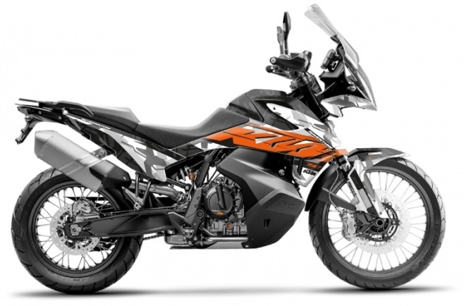 Kitgraphik Sticker set KTM 790 and 890 Adventure KOMBAT GRAY ORANGE