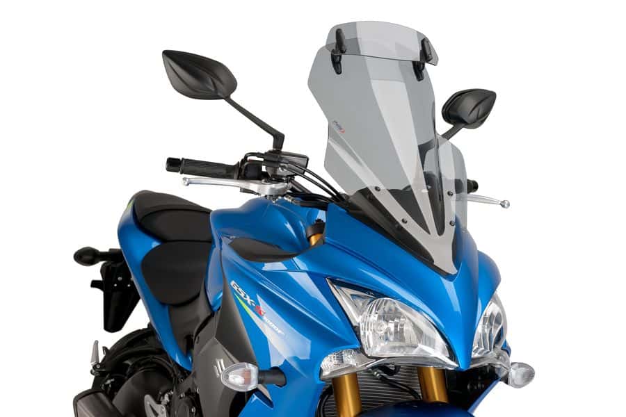 Puig Touring Windshield With Design Window Suzuki GSX-S 1000 F 2015-2021