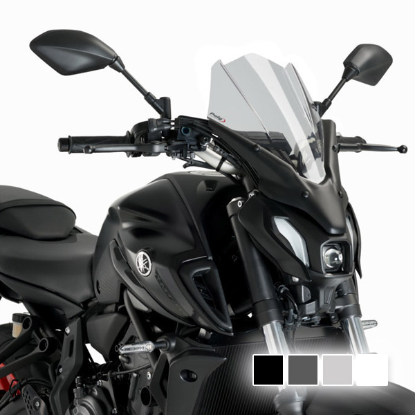 Puig Naked Touring Windshield Yamaha MT 07 From 2021