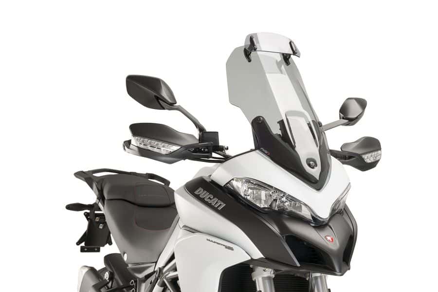 Puig Touring Windshield With Top Window Ducati Multistrada 950 / 1200 / 1260