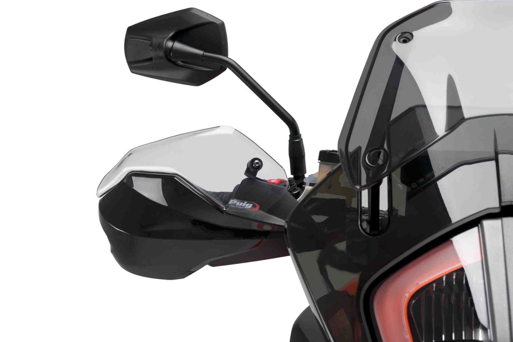 Puig Handguard Extension For Various KTM Models - Lightly Tinted