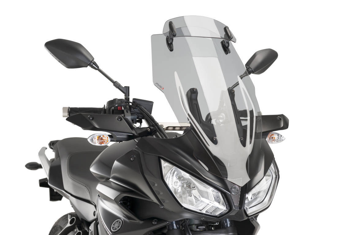 Puig Touring Windshield With Design Window Yamaha MT 07 Tracer / GT 2016-2019