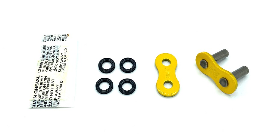 Chain rivet lock for EK 520 MVXZ-2 Yellow