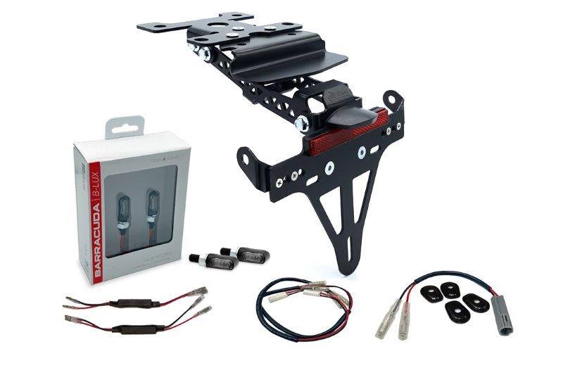 License plate holder with indicator Kit  Yamaha Tenere 700 from model year 19-