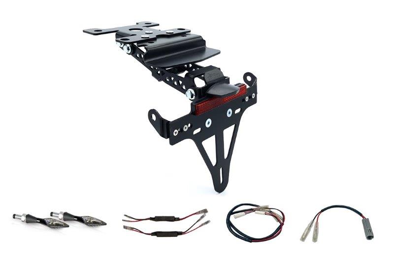 License plate holder with indicator Kit  Yamaha Tenere 700 from model year 19-